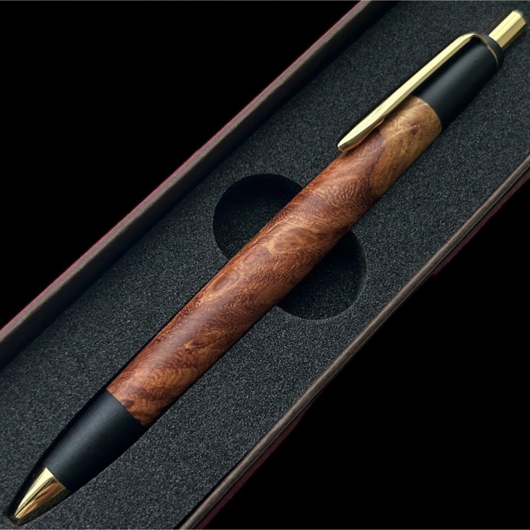 ボナンペン 極上花梨紅白 検索用 野原工芸 工房楔 ボナンペン 極上花梨