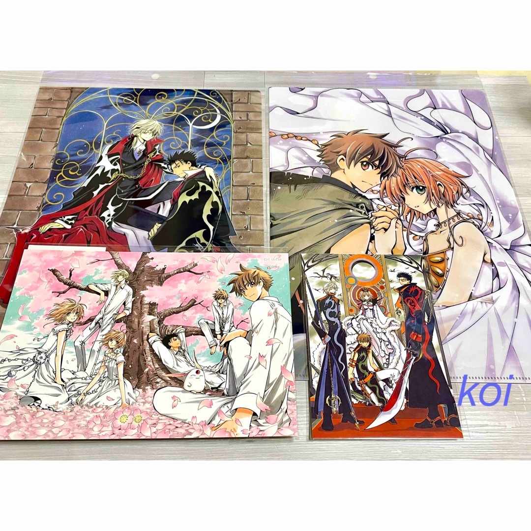 CLAMP ツバサ HOLiC CLAMPfes 京まふ クリアファイルセット クリア