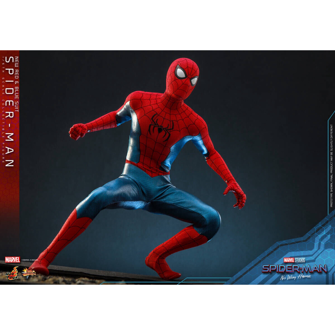特価 ほぼ未開封 ホットトイズ スパイダーマン ニューレッドアンド