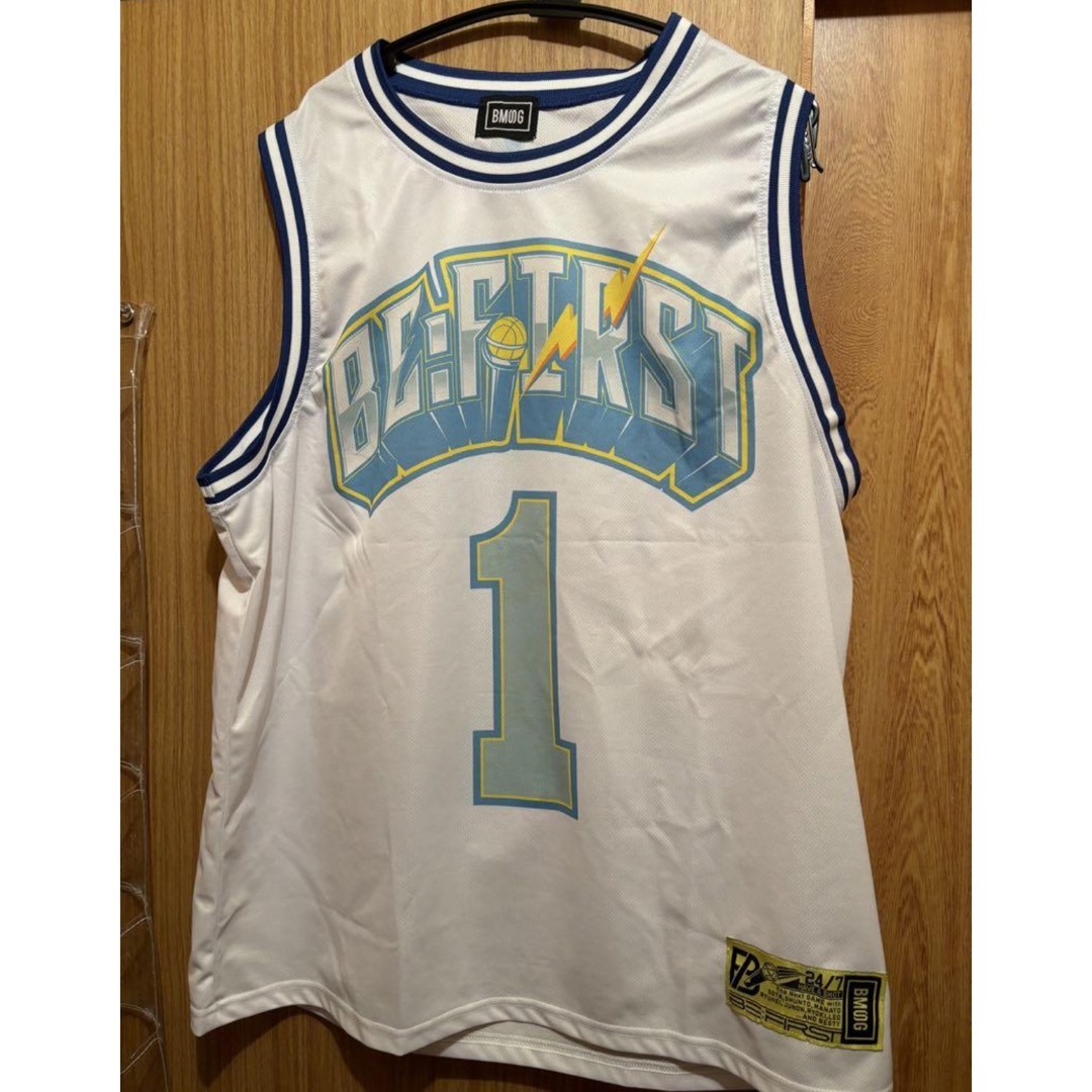 未使用 BE:FIRST オリジナルバスケットボールジャージ／ビブス L BE