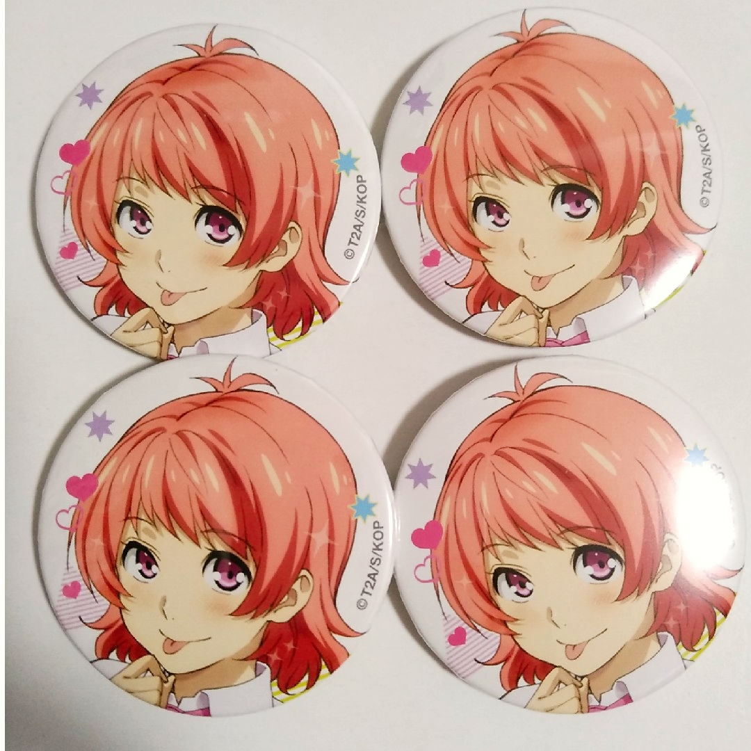 KING OF PRISM キンプリ 西園寺レオ缶バッジサンリオ