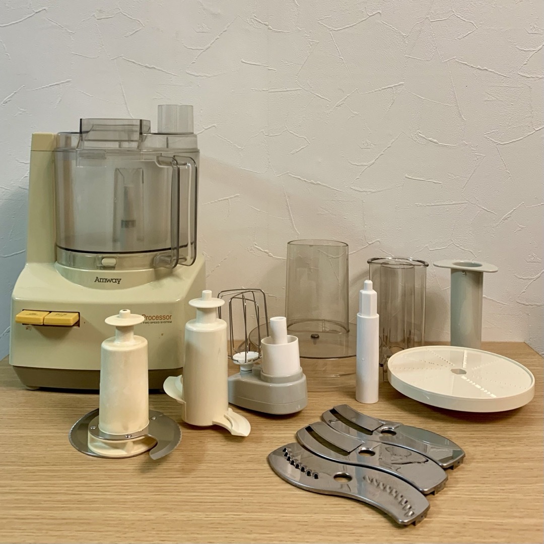 新品 Amway アムウェイ フードプロセッサー セット↓