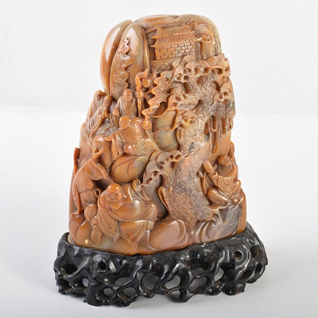 中国 玉石白玉彫刻 蝙蝠彫 根付 紙鎮 置物 C R7147E 中国 玉石白玉彫刻