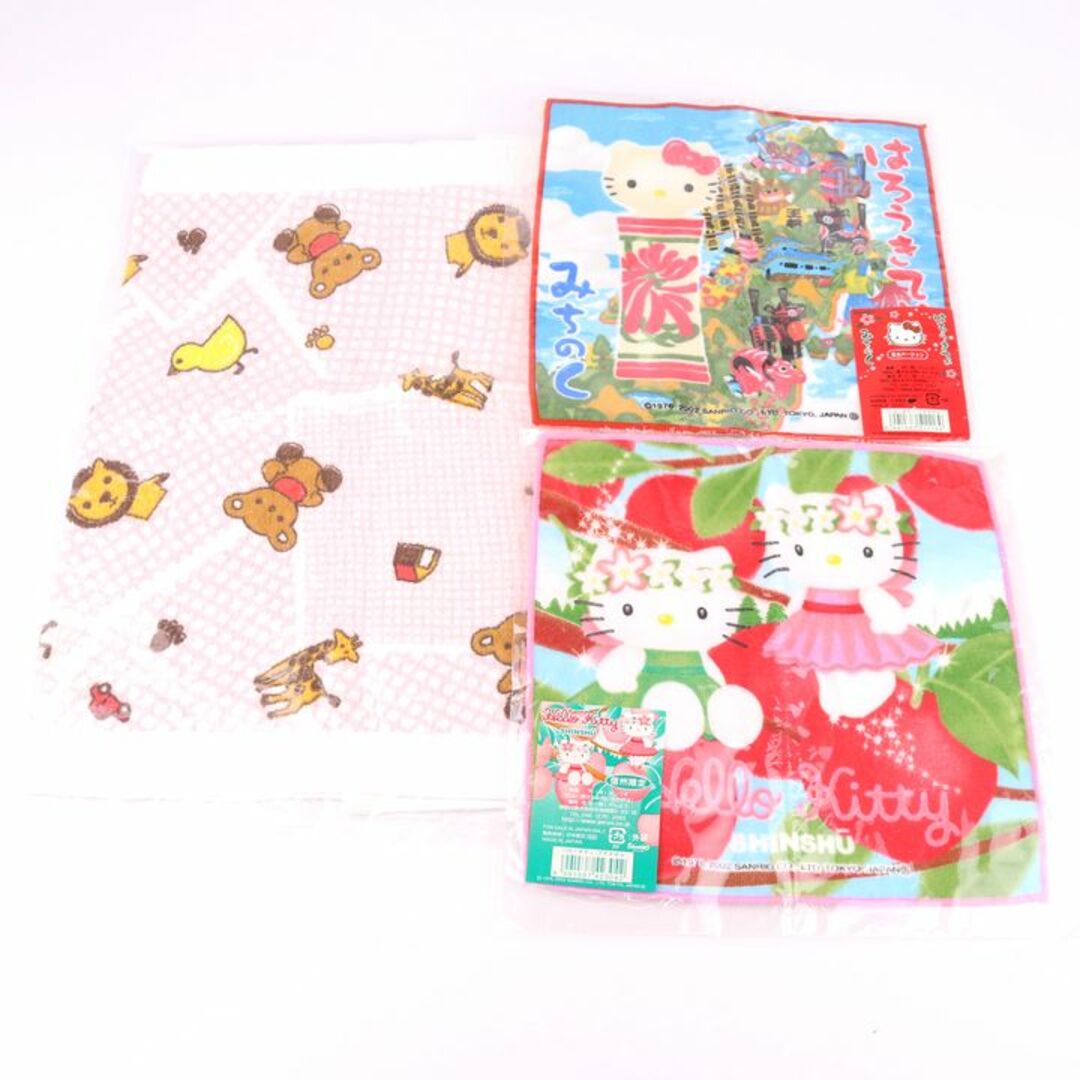 未使用大量FEILER フェイラーハローキティタオルハンカチ14枚