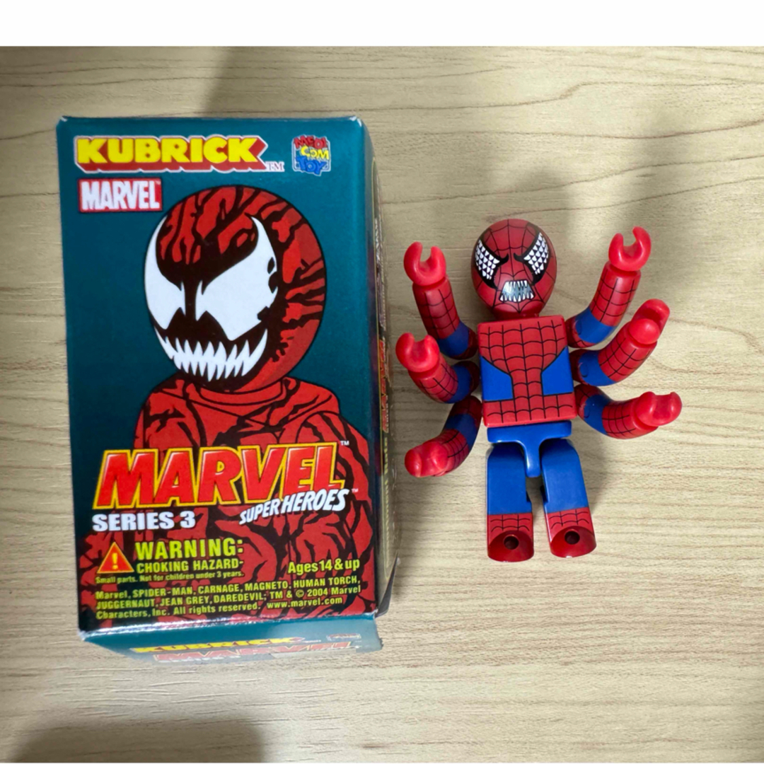スパイダーマン3 キューブリック6種 コンプリートセット