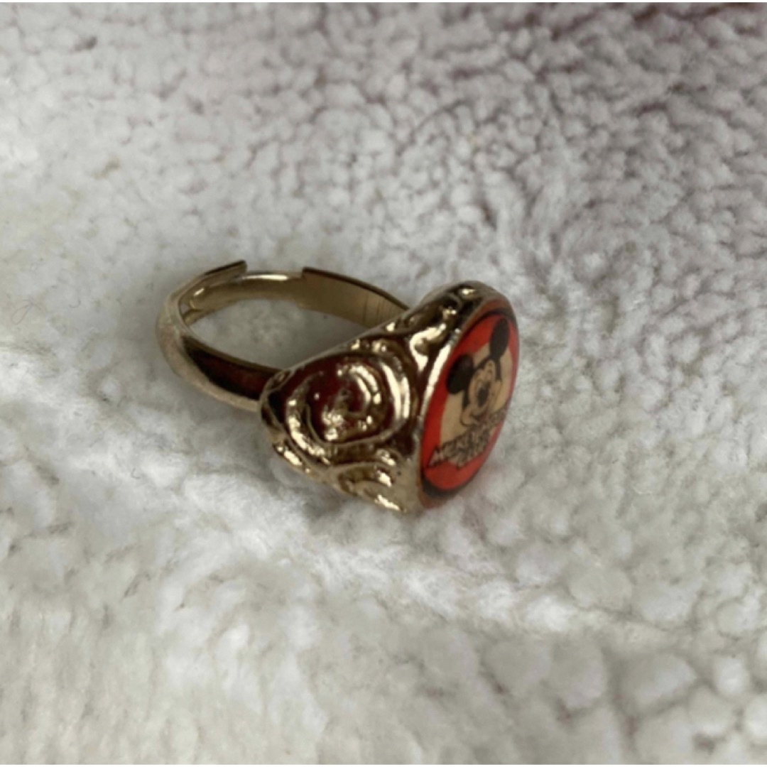 ヴィンテージ ミッキーマウス リング フリーサイズ ヴィンテージ