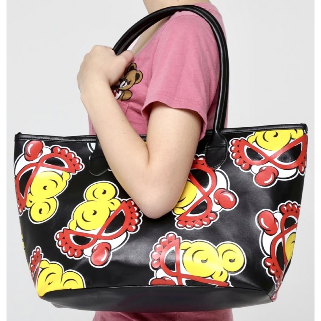 ヒステリックミニトートバッグ ステッカーあり画像のまま発送 HYSTERIC