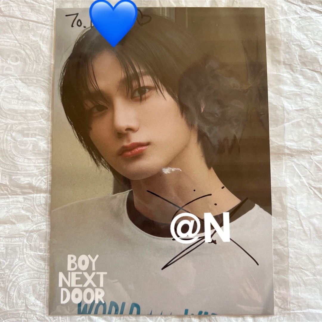 NEXZ ネクスジ セイタ 直筆サイン入り チェキ ポラ B賞 サイン NEXZ