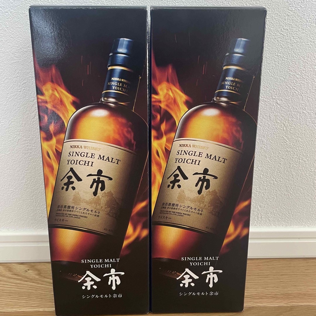 ニッカ シングルモルトウイスキー 余市 45度 12年700ml 箱無し 未開封