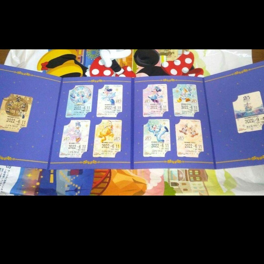 東京ディズニーシー20周年記念 リゾートラインフリーきっぷ