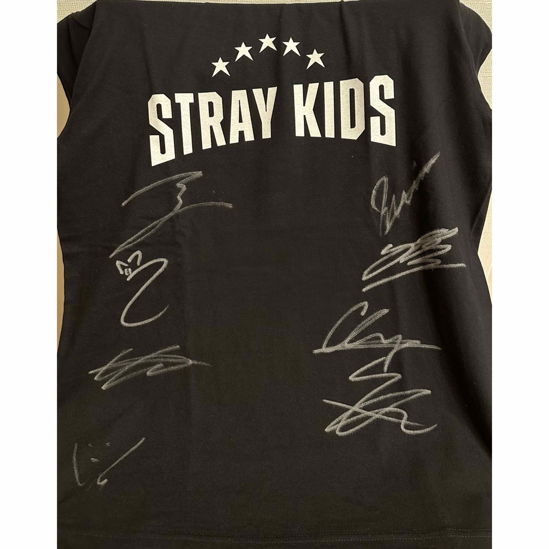 straykids スキズ サイン Tシャツ 直筆 ヒョンジン フィリックス