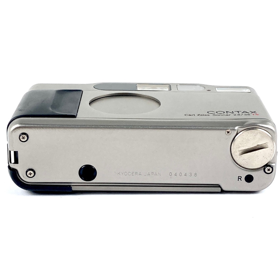 コンタックス T2 チタンシルバー［ジャンク品］ 中古 コンタックス