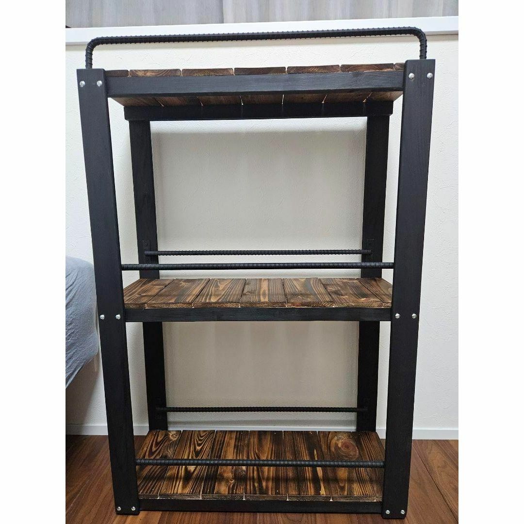 ウィスキーラック 男前インテリア 棚 インダストリアル 収納 お酒 多肉