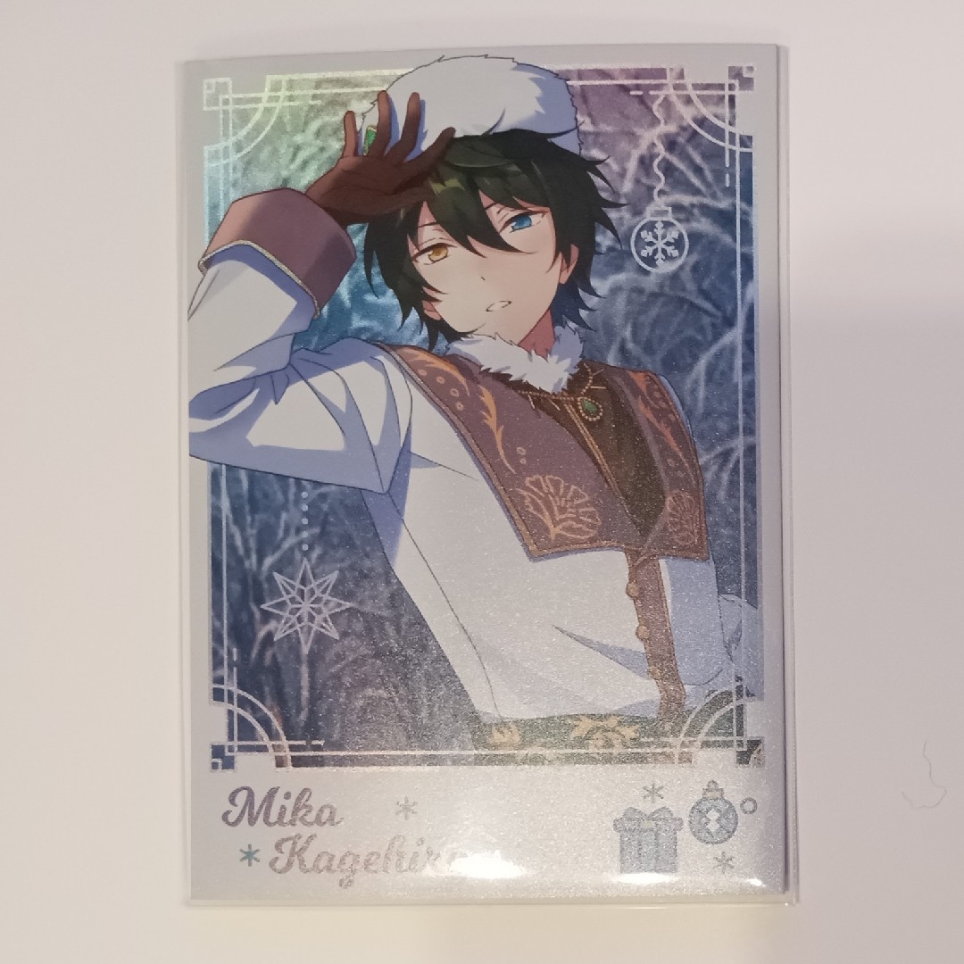 あんスタ 影片みか 冬日ポラロイド 冬テーマチェキ 中国 ぱしゃこれの