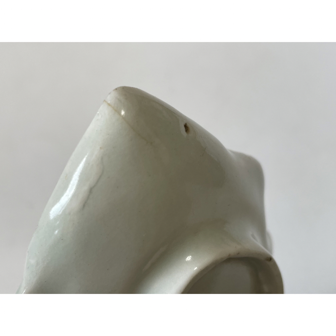 骨董 アンティーク 古伊万里 染付 魚形 変形皿 豆皿 魚皿 箸置きの通販