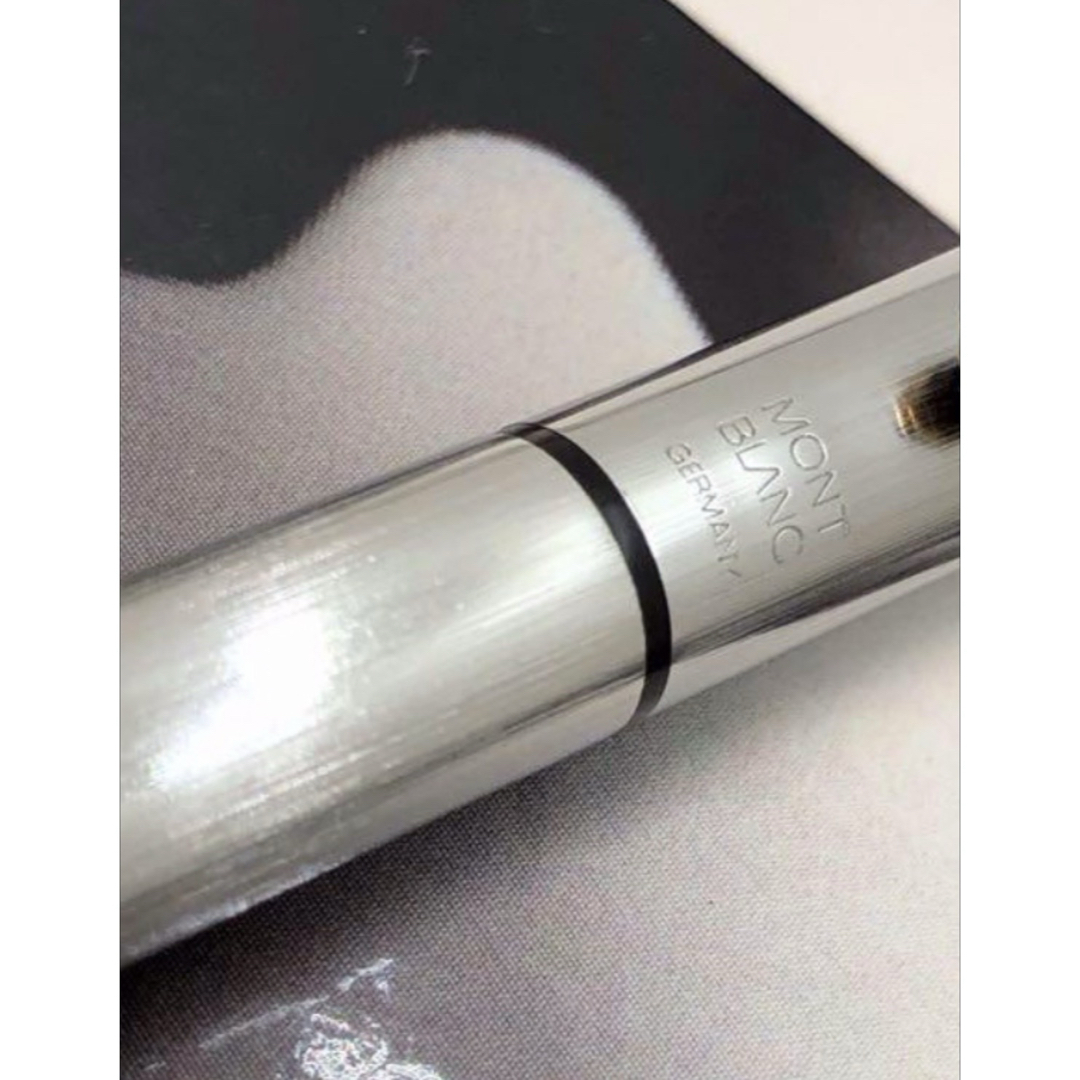 安い モンブラン ☆カスタム・バフ仕上げNo2735☆2色ボールペン鏡面