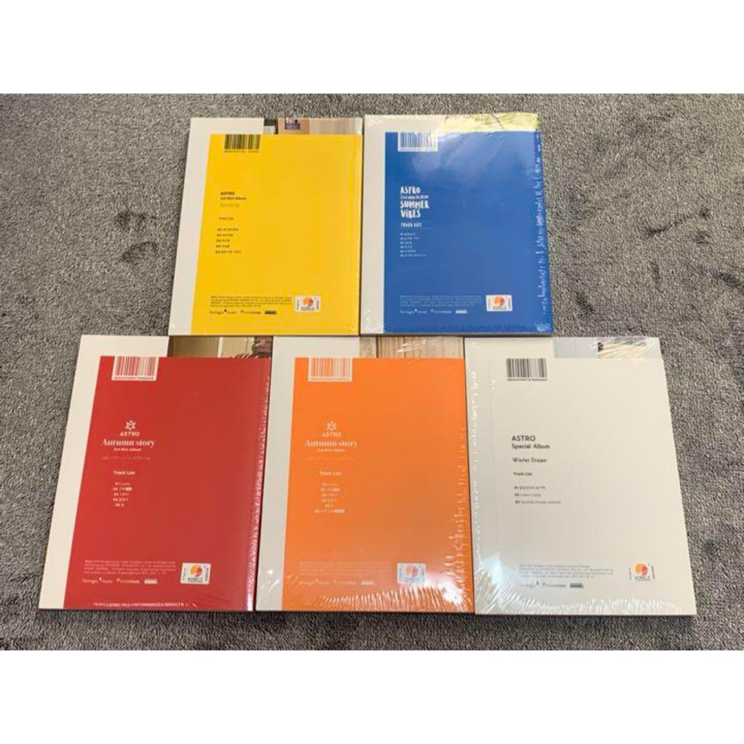 ASTRO 四季 アルバム セット ASTRO 四季アルバム ウヌセット ASTRO