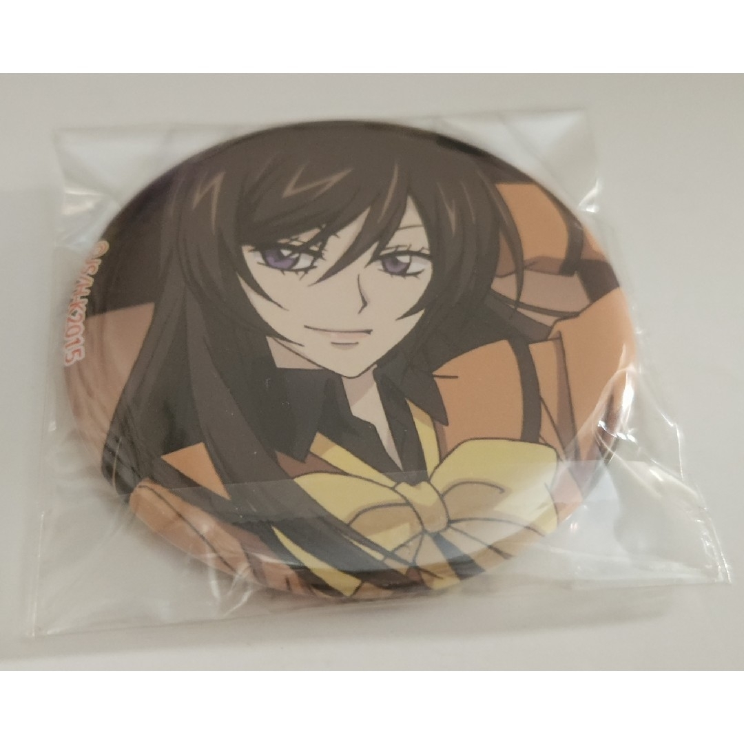 神様はじめました 巴衛 おみくじ缶バッジ 添い寝