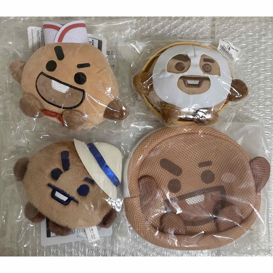BT21 - BT21 BTS 一番くじ SHOOKY ユンギ SUGA 4点セットの通販 by n