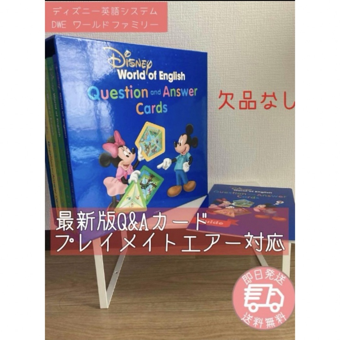 DWE ディズニー ワールド イングリッシュQ&Aカード 100枚セット DWE