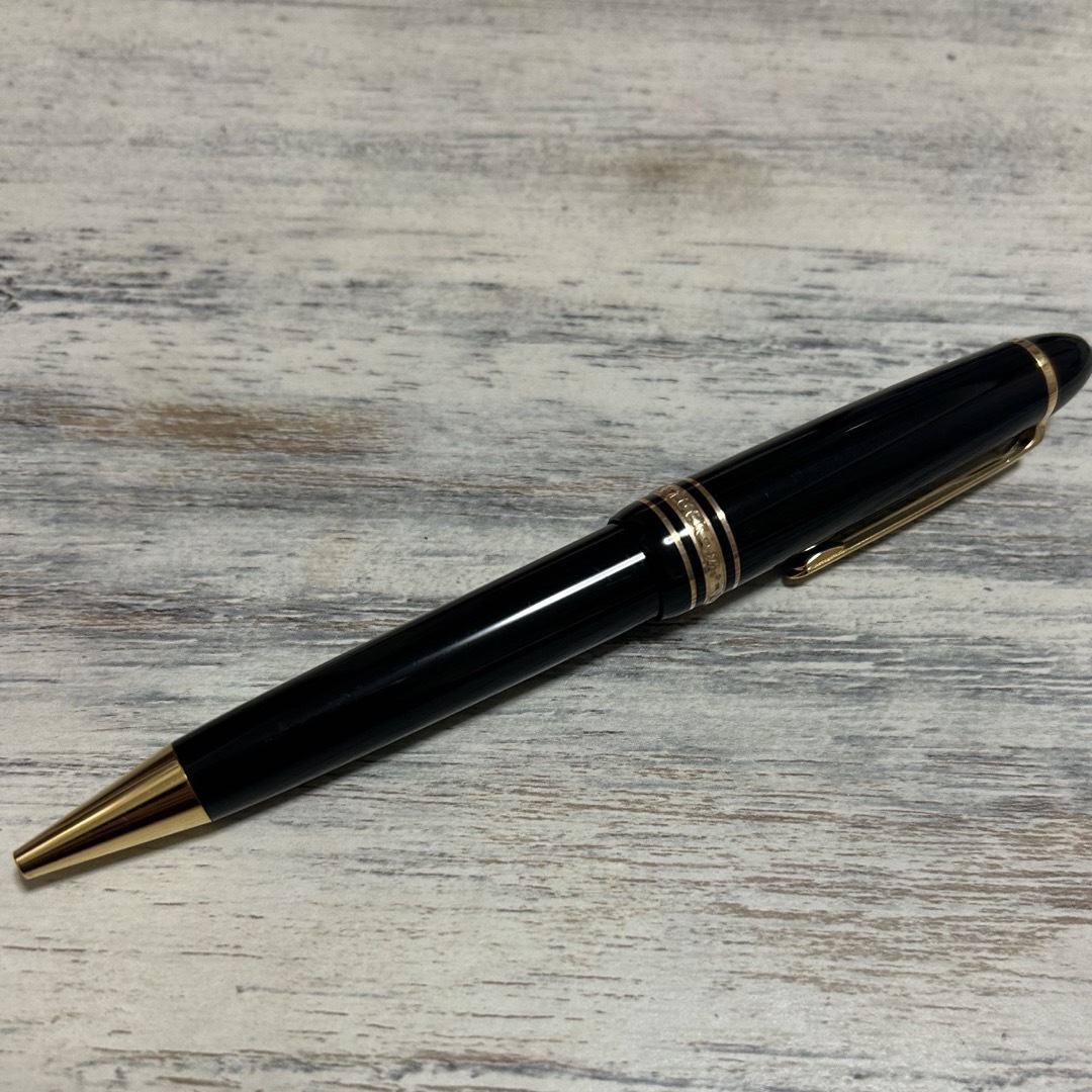 モンブラン ☆稀な未使用に近い価値高い金運高き総プラチナ張り