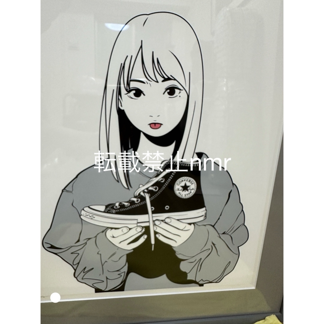 BACKSIDE WORKS 大判ステッカー サイン入 ED.50 BACKSIDE WORKS 大判