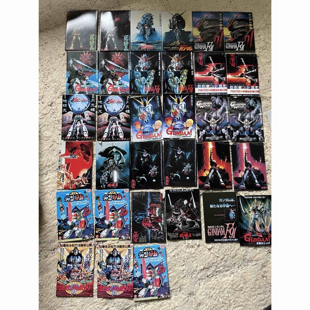 新品未使用 ガンダム マグネット 映画 ポスター 全20種類 コンプリート