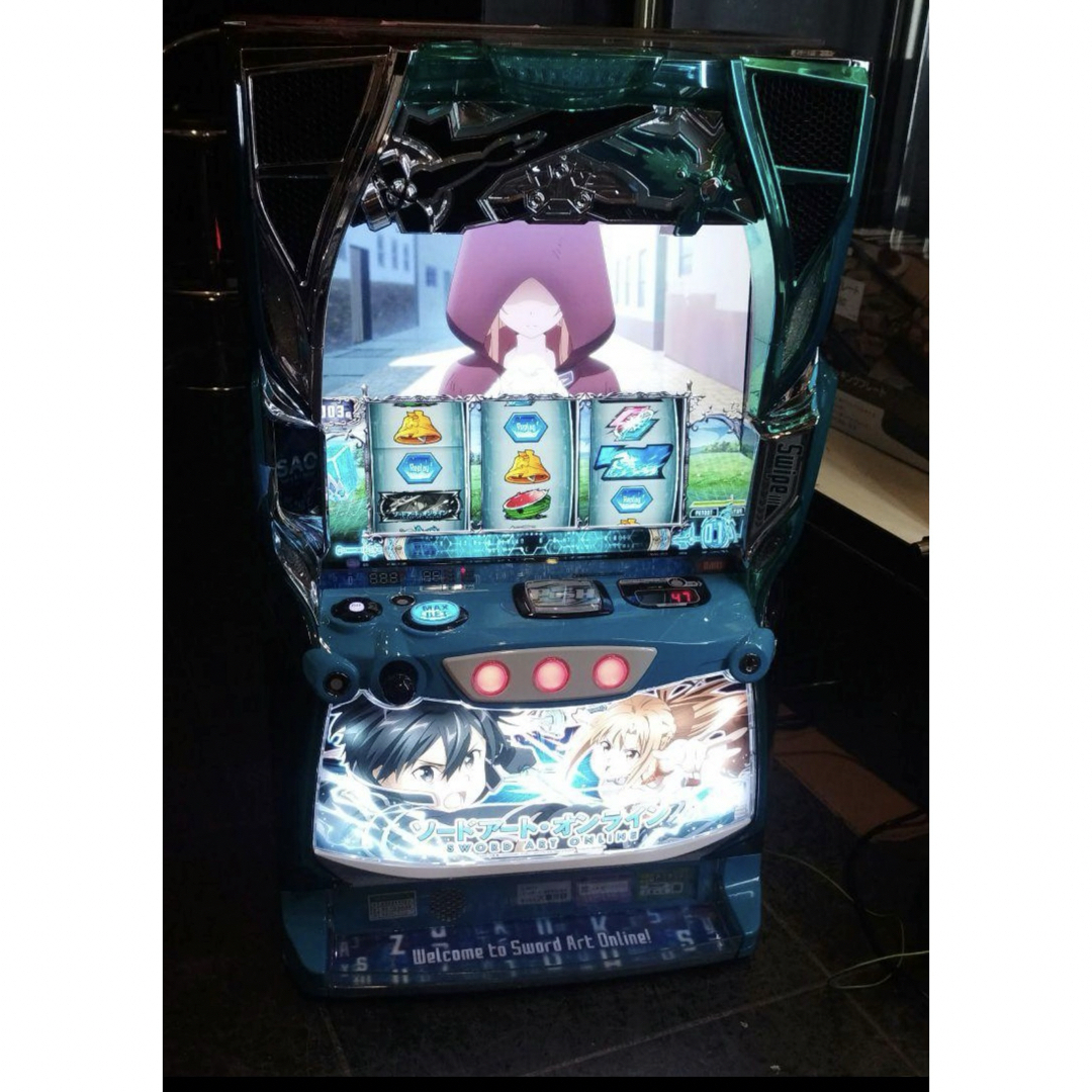 パチスロ実機 ソードアート・オンライン スマスロ簡易ユニット ソード