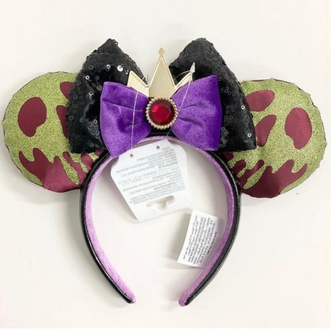 Disney - イヴィルクイーン カチューシャ 白雪姫 毒リンゴ ヴィランズ