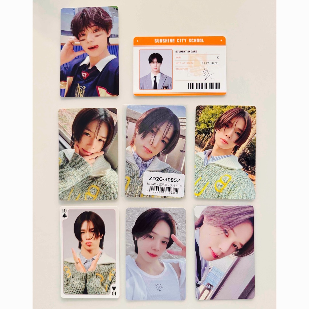 &TEAM エンティーム サノク限定トレカ K ケイくん &TEAM エンティーム