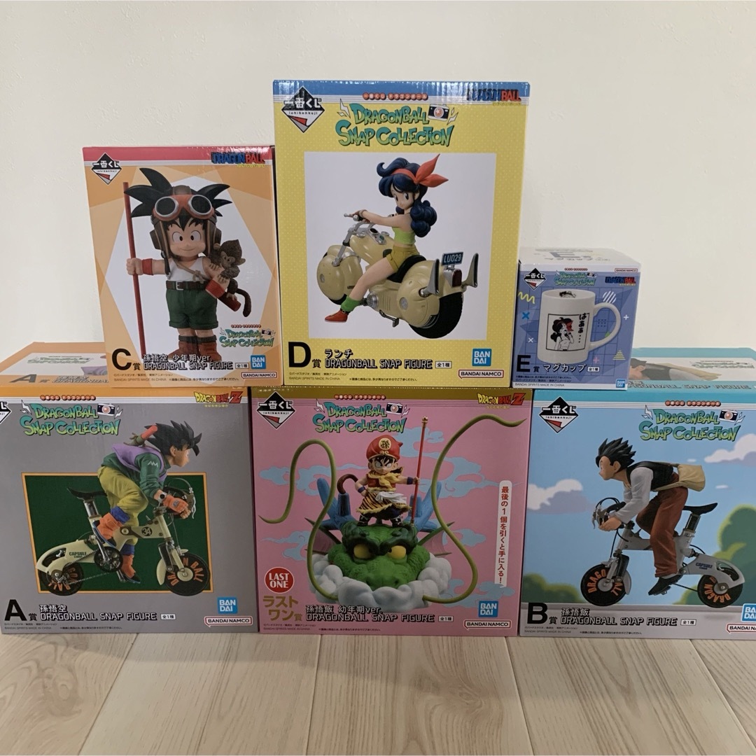 一番くじ ドラゴンボール A賞 B賞 C賞 D賞 E賞 F賞