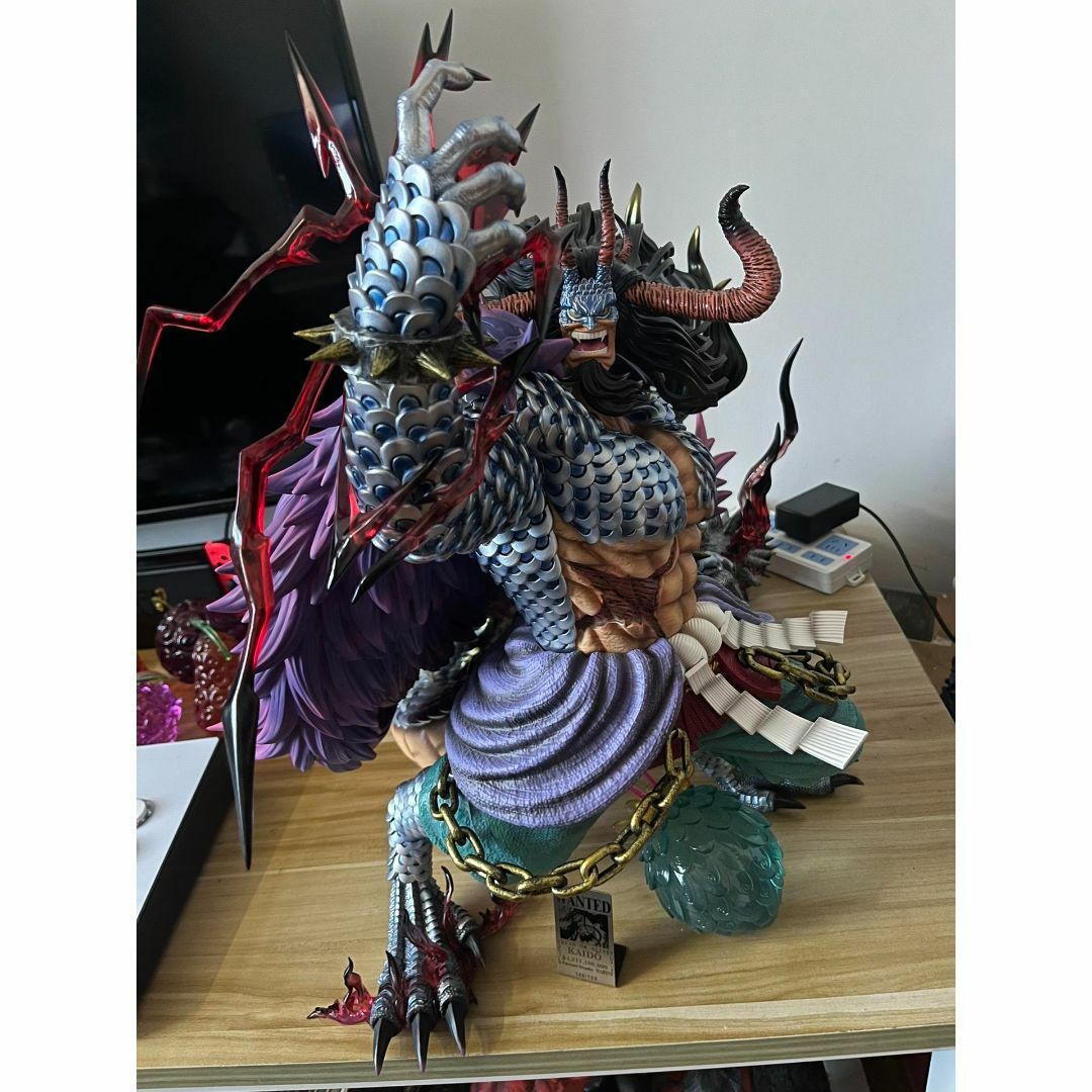 ワンピース 百獣のカイドウ 人獣型 フィギュア ガレージキット 塗装