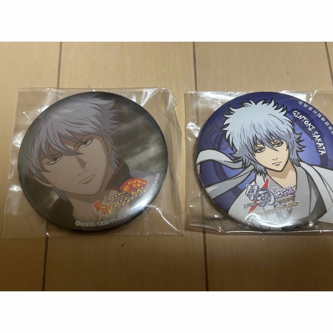 銀魂 缶バッジ 神威 ナムコ・ナンジャタウン 祝テレビアニメ再開 希少