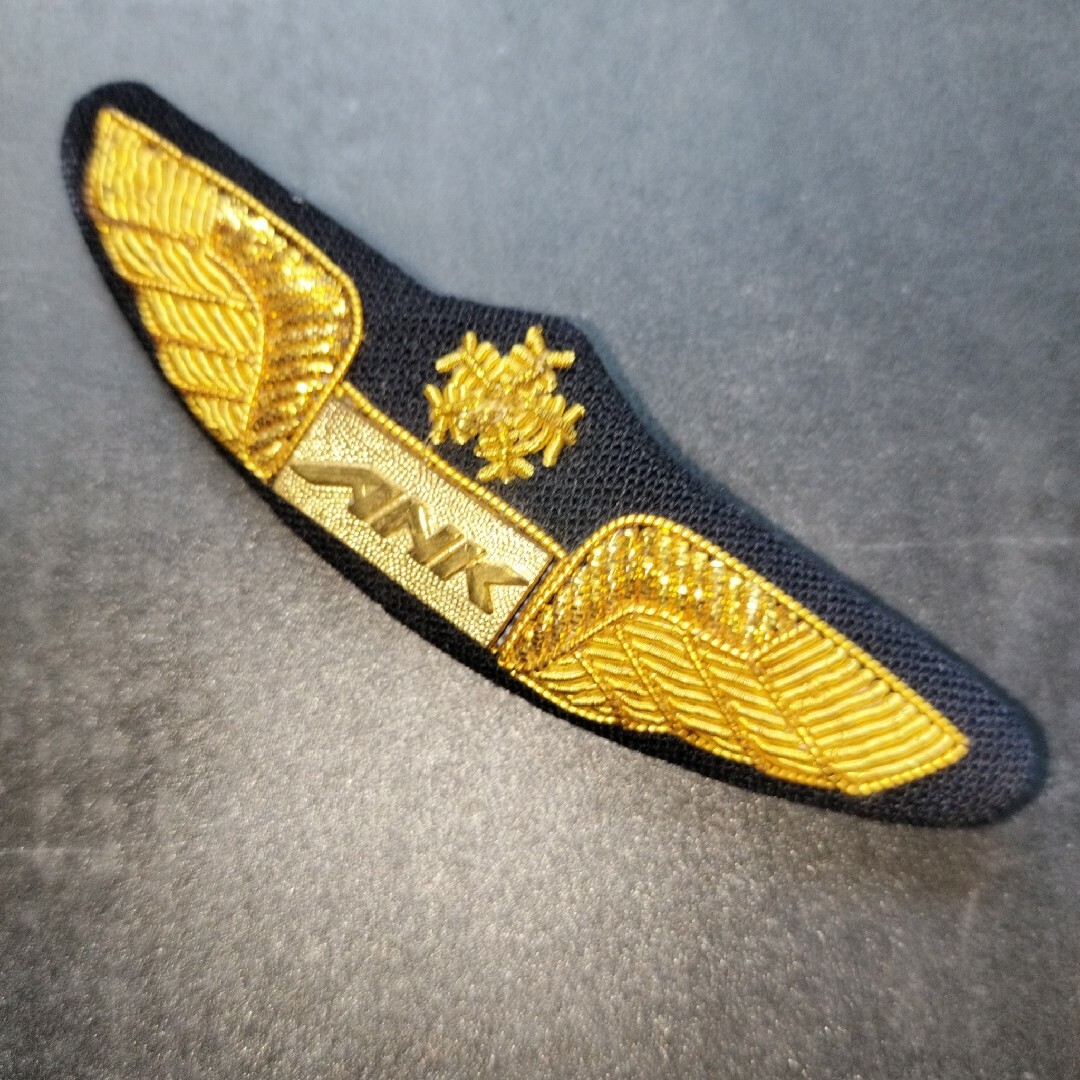 ANK エアーニッポン パイロット ウィングバッジ／ANA 全日空