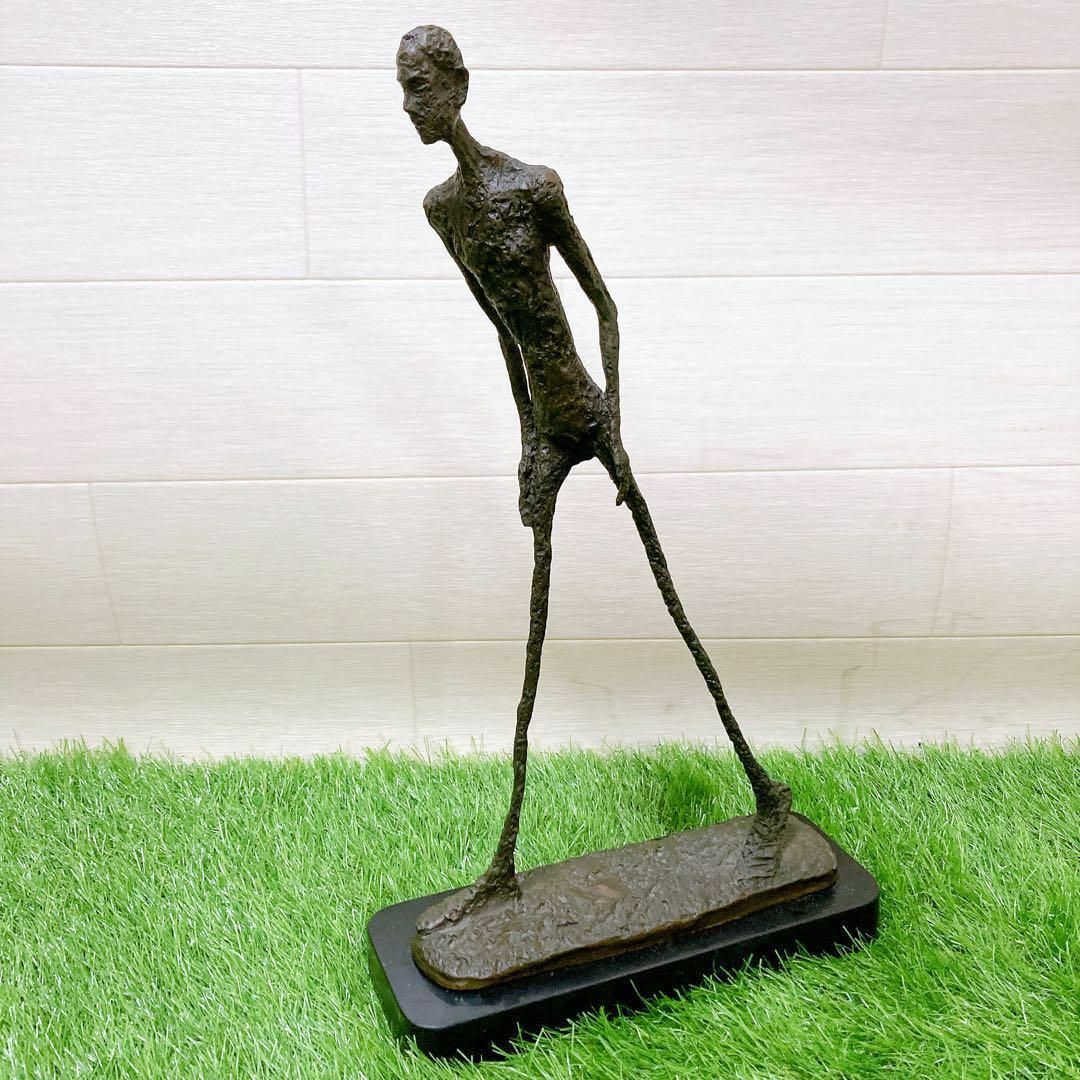 ジャコメッティ ブロンズ像 大型ブロンズ像 歩く男 ジャコメッティ