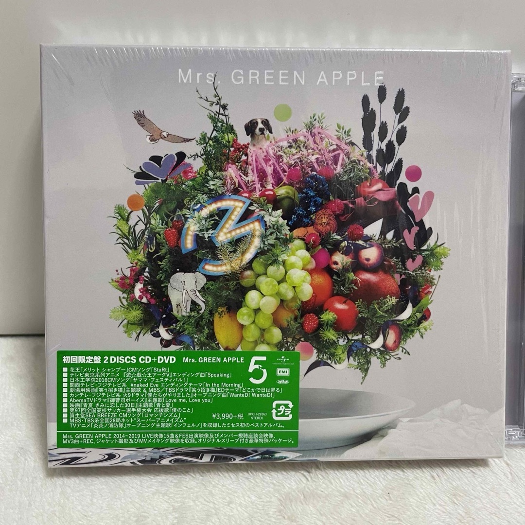 Mrs. GREEN APPLEミセスグリーンアップル 初回限定盤 国内正規品