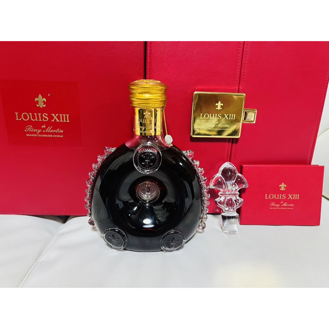 レミーマルタン ルイ13世 バカラ替栓・冊子・観音開き化粧箱付！正規品