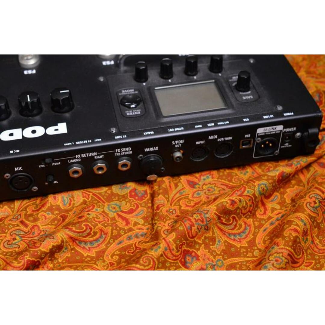 Line 6 POD HD500X専用ケース付き Line 6 POD HD500X 専用ケース&電源