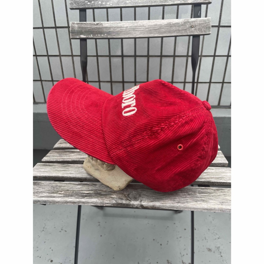 Marlboro コーデュロイキャップ VINTAGE 企業物 タバコ