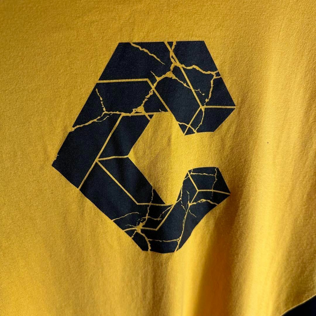 人気色】クロノス タンクトップ センターロゴ マスタード 人気色