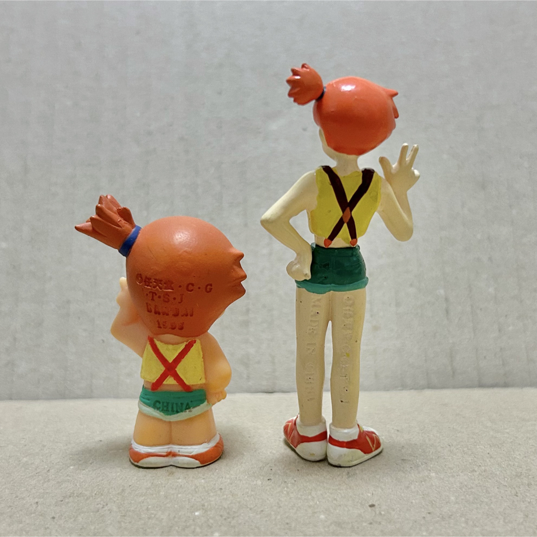 モンコレ 初期】ポケモン サトシ カスミ フィギュア レア レトロ TOMY