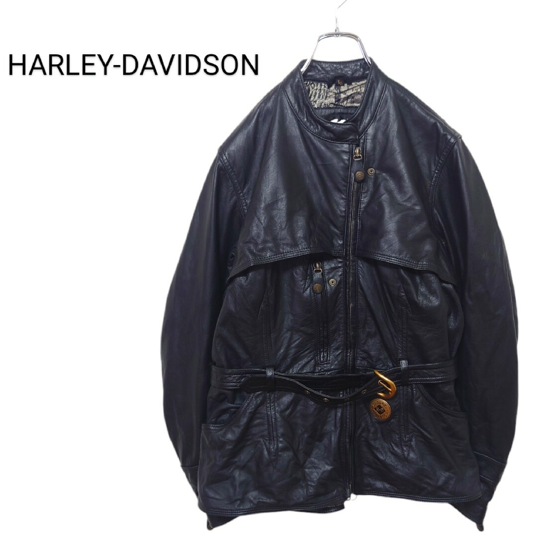 Harley-Davidson レザージャケット 本革 黒