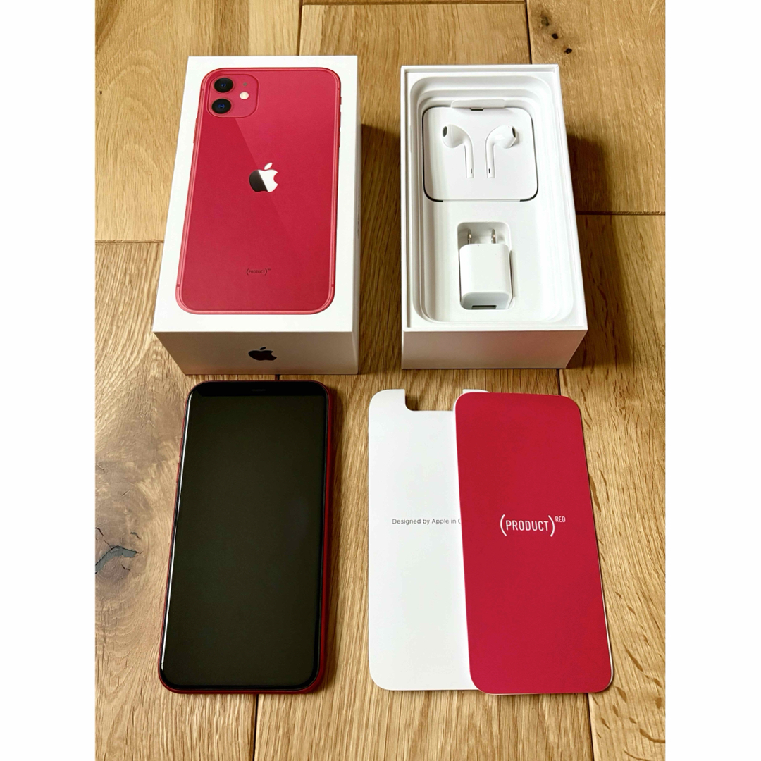 iPhone11 64GB レッドSIMフリー 【公式通販】
