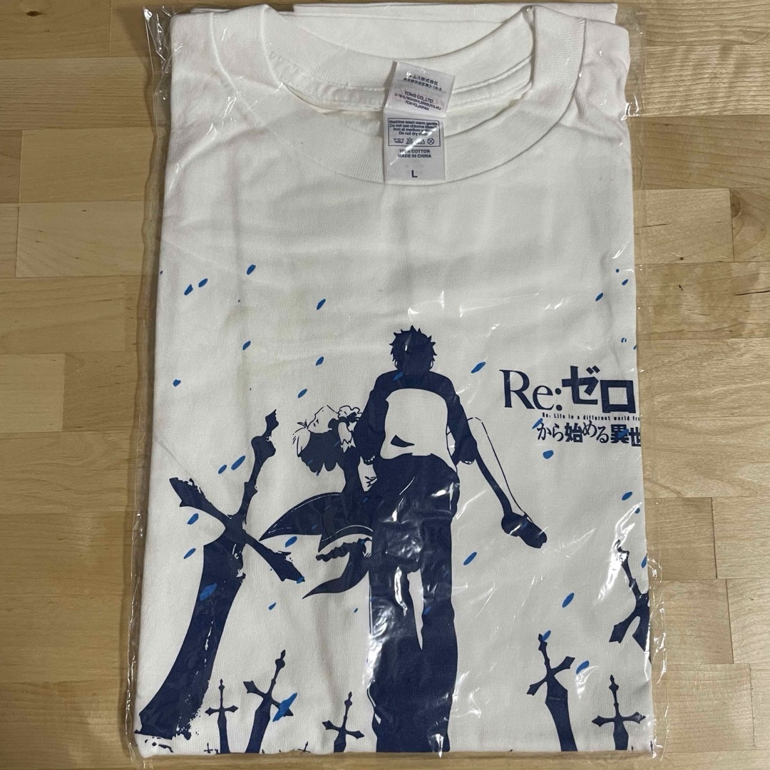 Re:ゼロから始める異世界生活 キャラ福くじ A賞 ドット柄 Tシャツ
