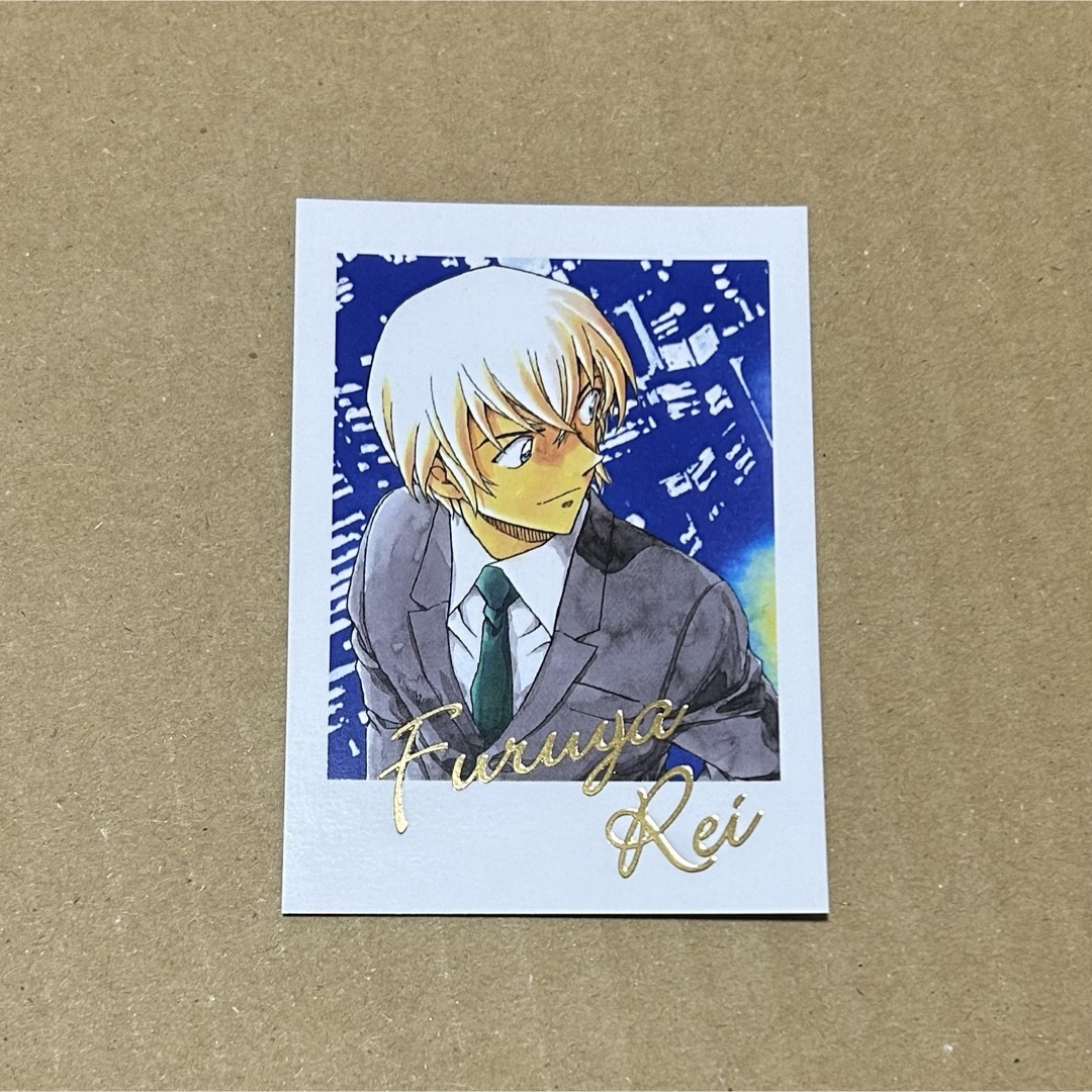 名探偵コナン チェキ風カード 降谷零 安室透 名探偵コナン チェキ風