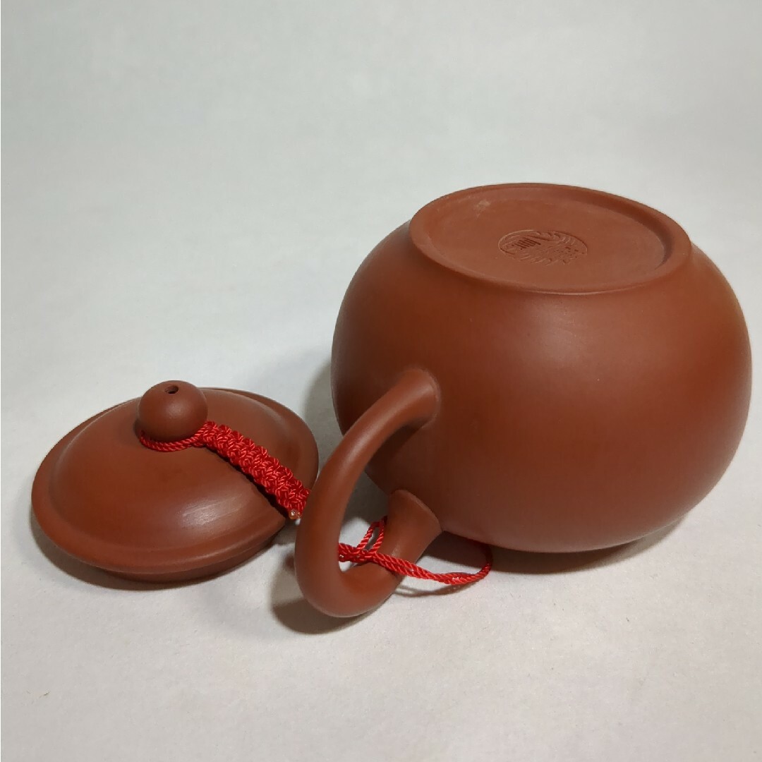 中国 茶葉末釉 蕎麦釉瓢箪摘み 急須 茶壷 M R4549 中国 茶葉末釉 蕎麦