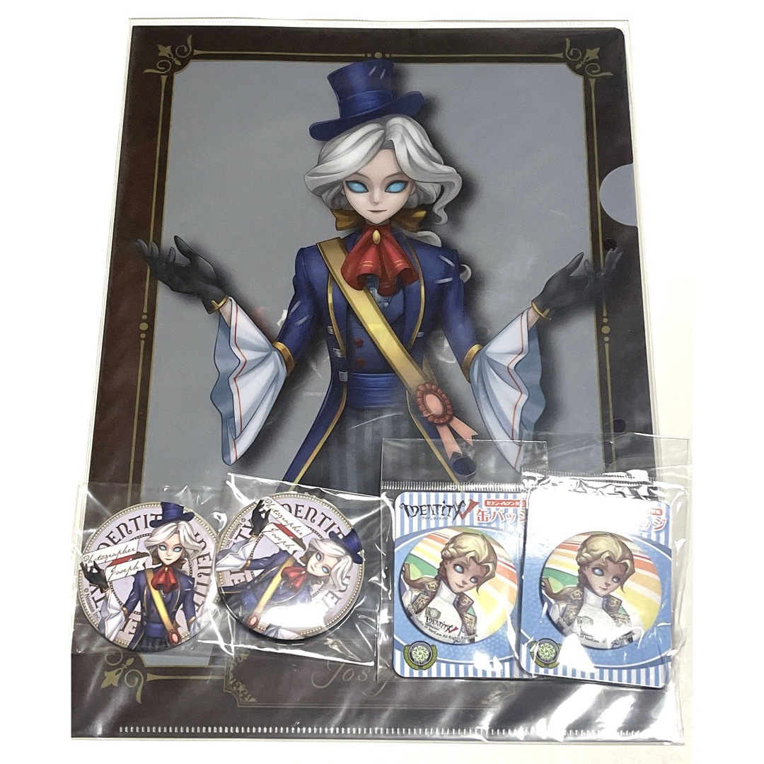 IdentityV 第五人格 写真家 ホテルコラボ クリアファイル 缶バッジ付き