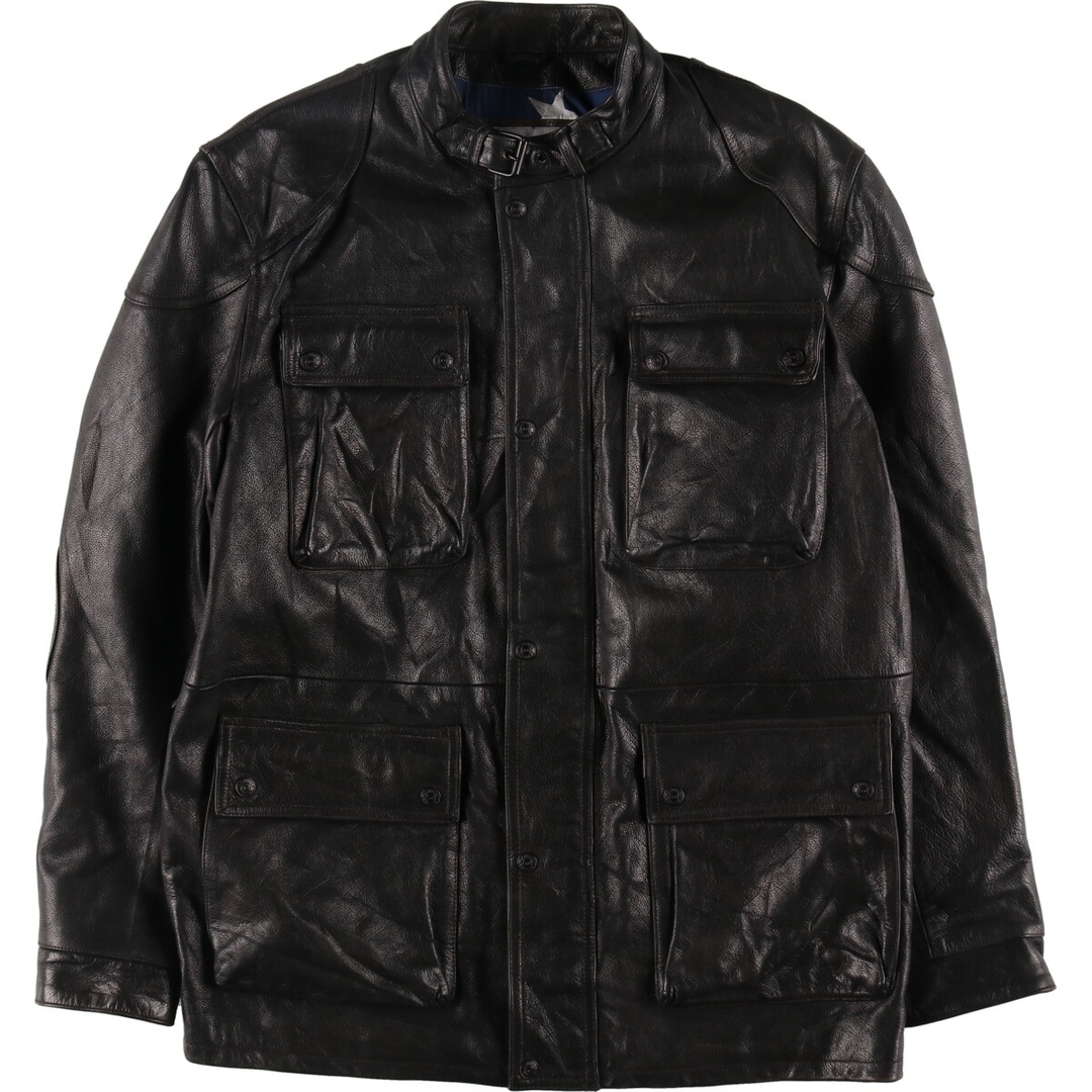 90s 00s WILSONS ブラック レザージャケット ヴィンテージ WILSONS