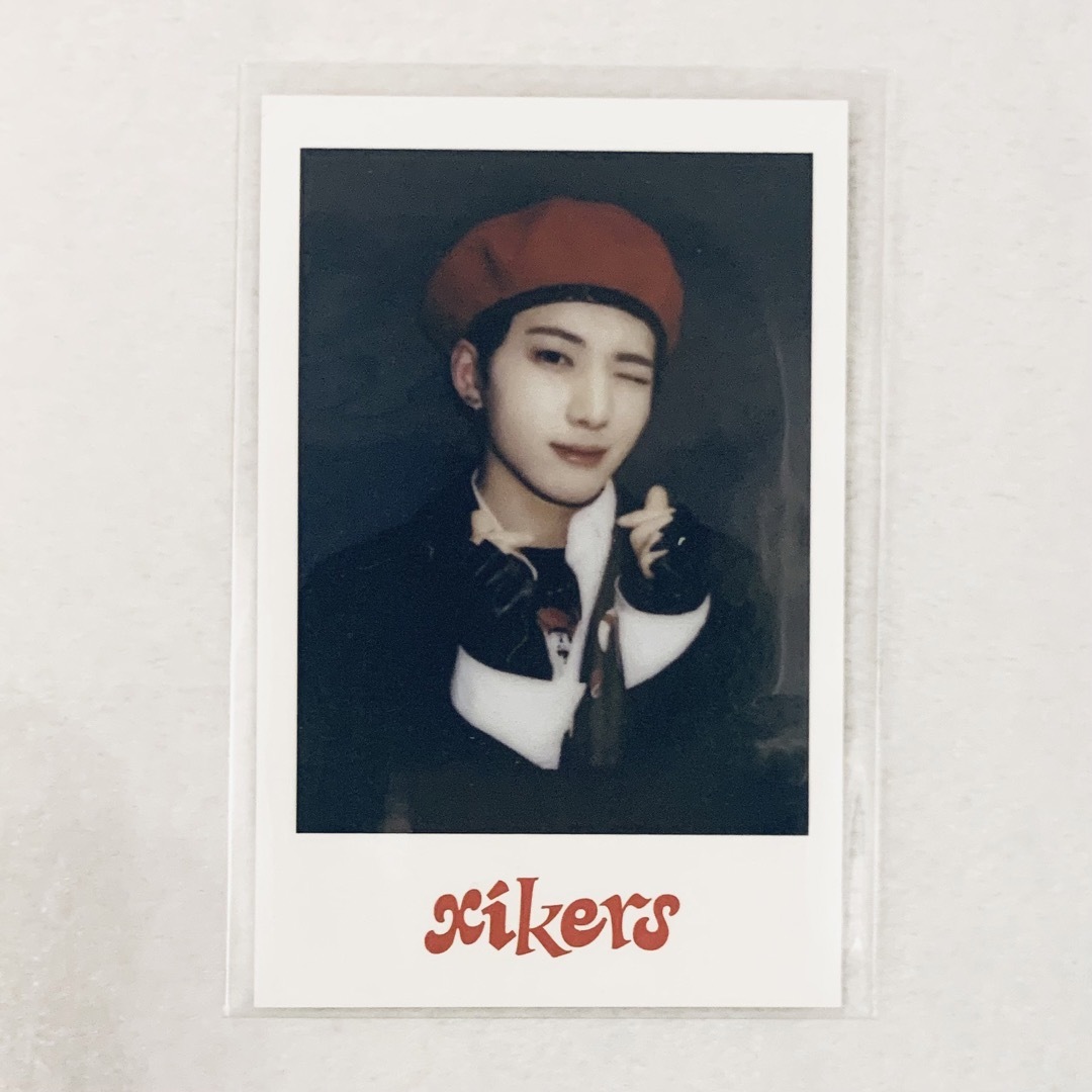 xikers ジュンミン ワールドツアー 直筆サイン入りポラロイド チェキ