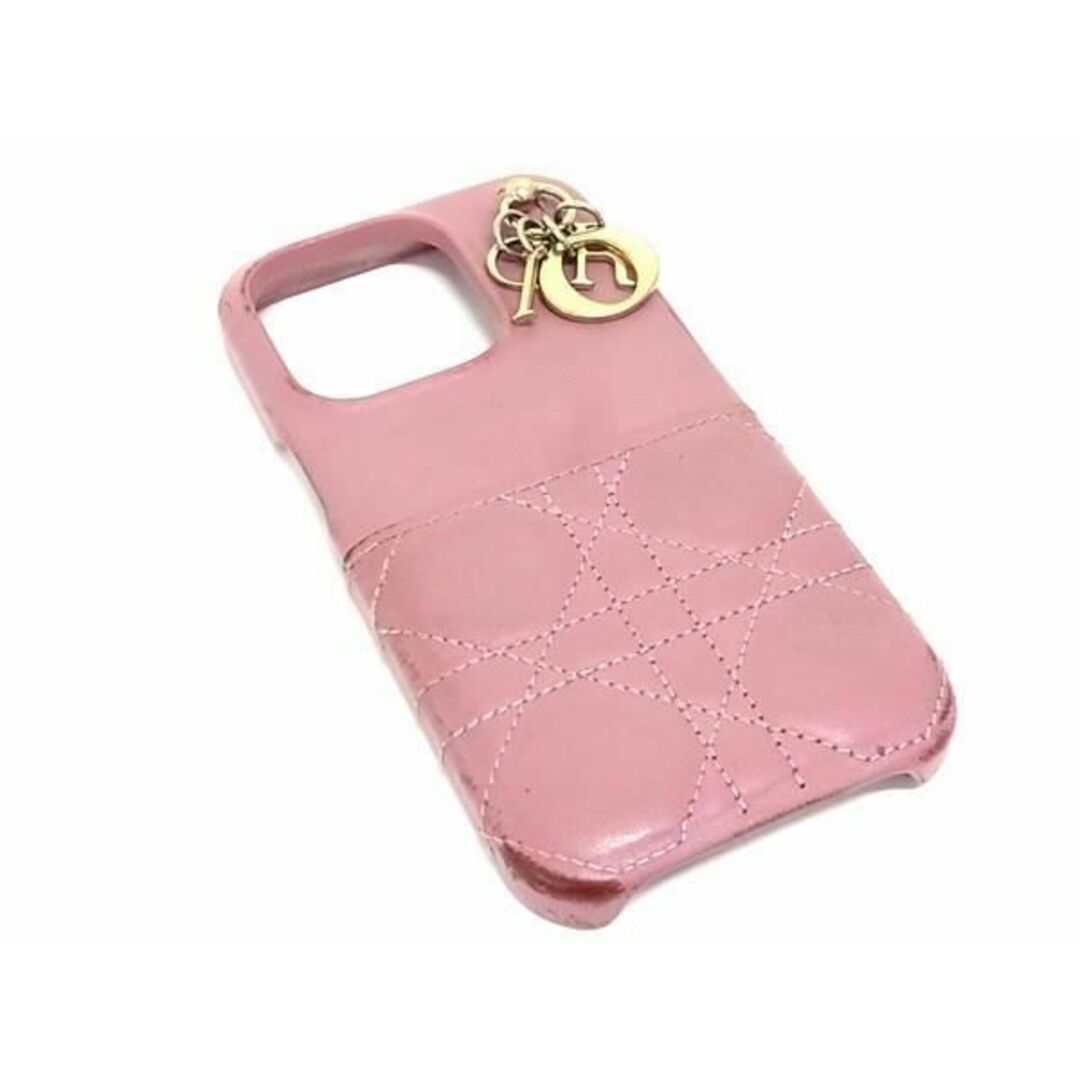 ChristianDior ディオール レディディオール カナージュ レザー iPhone